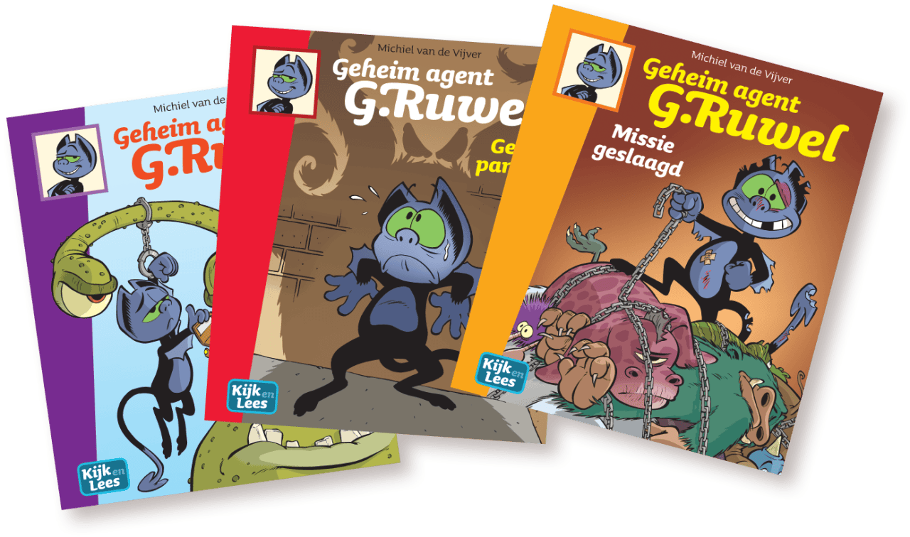 Geheim agent G. Ruwel leespakket voor groep 5