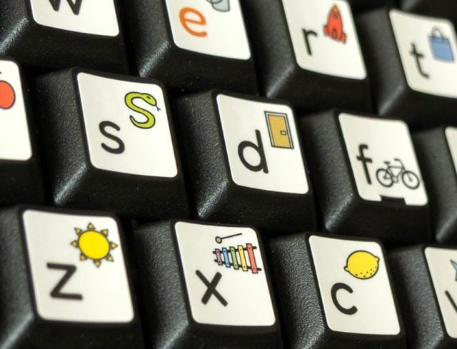 5x Alfapret Toetsenbord stickers - Afbeelding 3