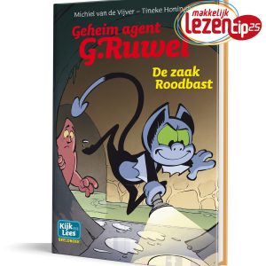 Beeldboek Geheim agent G. Ruwel - De zaak Roodbast | midden groep 6